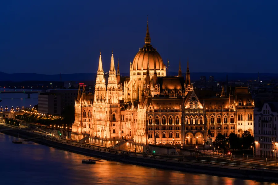 부다페스트 국회의사당 야경